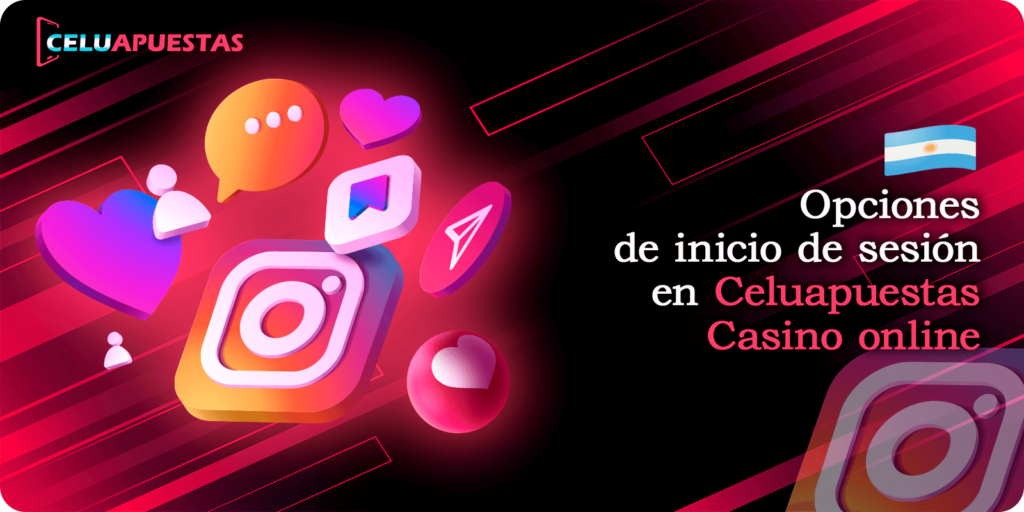 Opciones de inicio de sesión en Celuapuestas Casino online